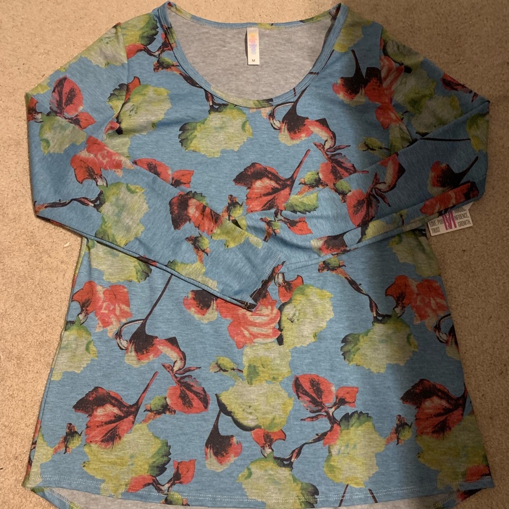 Floral print LuLaRoe Lynnae